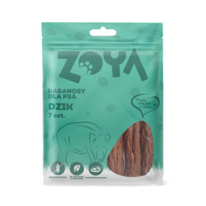 Przysmak dla psa KABANOSY Z DZIKA 7SZT ZOYA