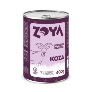 KARMA MOKRA DLA PSA W PUSZCE KOZA PUSZKA 400G