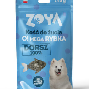 Przysmak dla psa KOŚĆ DO ŻUCIA O! MEGA RYBKA 45G ZOYA