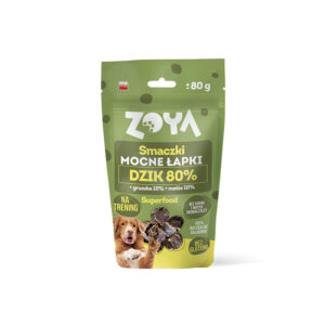 Przysmak dla psa SMACZKI MOCNE ŁAPKI DZIK 80G ZOYA