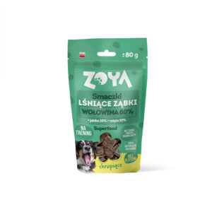 Przysmak dla psa SMACZKI LŚNIĄCE ZĄBKI WOŁOWINA 80G ZOYA