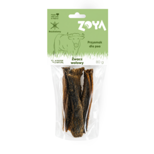 PRZYSMAK DLA PSA SUSZONE ŻWACZE WOŁOWE 80G ZOYA