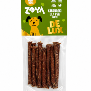 Przysmak dla psa ZOYA – Kabanoski DE LUX INDYK 80g