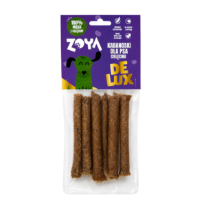 Przysmak dla psa ZOYA – Kabanoski DE LUX CIELĘCINA 80g