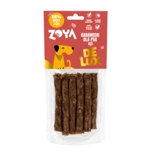 Przysmak dla psa ZOYA – Kabanoski DE LUX GĘŚ 80g