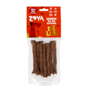 Przysmak dla psa ZOYA - Kabanoski DE LUX WIEPRZOWINA 80g